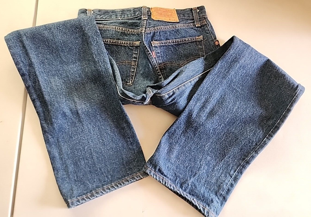 Vintage Levi's 26 501 0118 Denim Jeans Size 33X36(29X32Actual