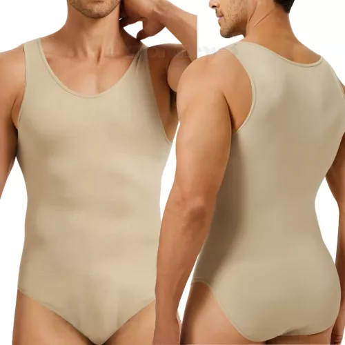 Herren Schlankheitsunterwäsche Bauchkontrolle Body Shaper Hi-Kompression Skinny Body - Bild 23 von 26