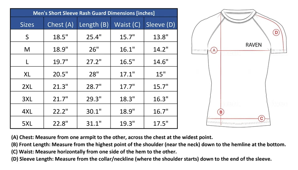 Raven Fightwear Men's Aztec Ranked Jiu Jitsu BJJ Rash Guard Short Sleeve MMA Bla - Image 3 of 3