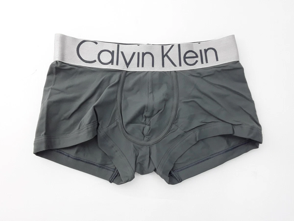Calvin Klein Men s Boxer Brief Steel Micro Low Rise Trunk