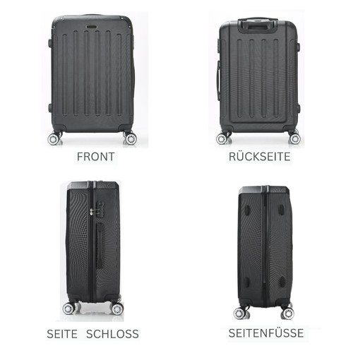 Koffer Reisekoffer Hartschale Kofferset Trolley Taschen Gepäck Handgepäck M-L-XL - Bild 332 von 344