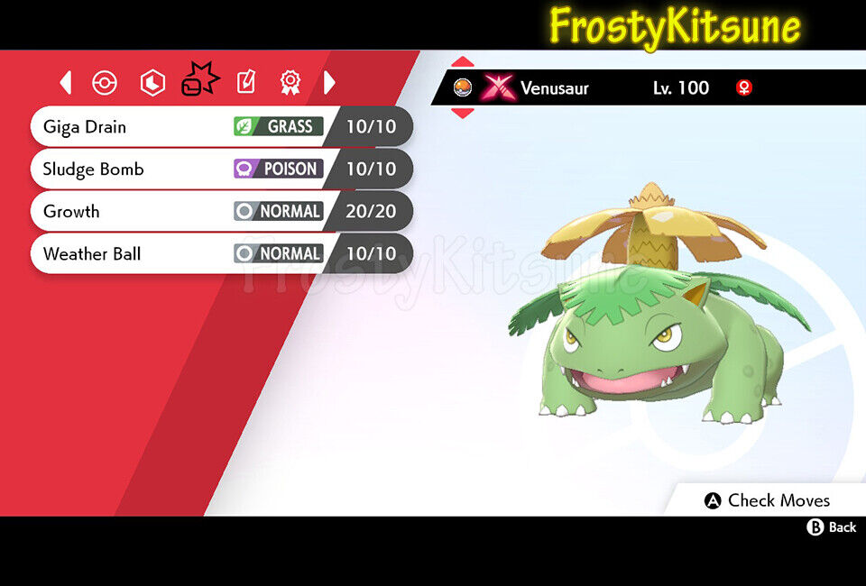 ULTRA SHINY BULBASAUR, 6IV LEVEL 1, Pokemon Sword and Shield