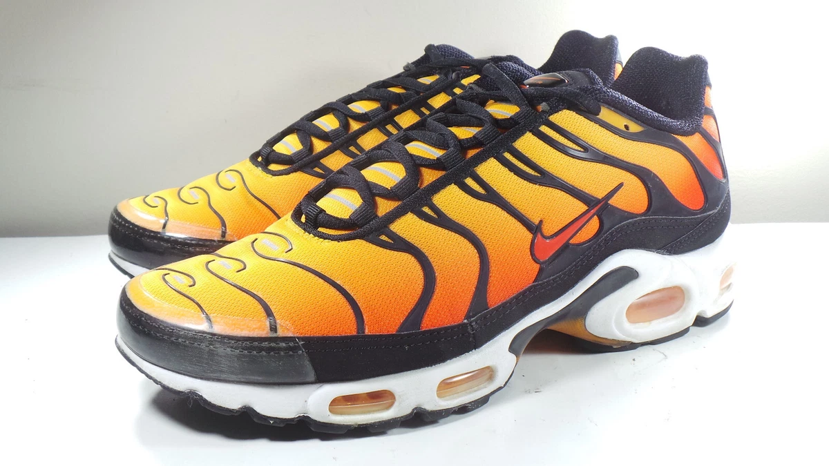 NIKE 2018 AIR MAX PLUS OG RETRO BQ4629 001 SUNSET TIGER 10 VAPORMAX 90 1 FORCE