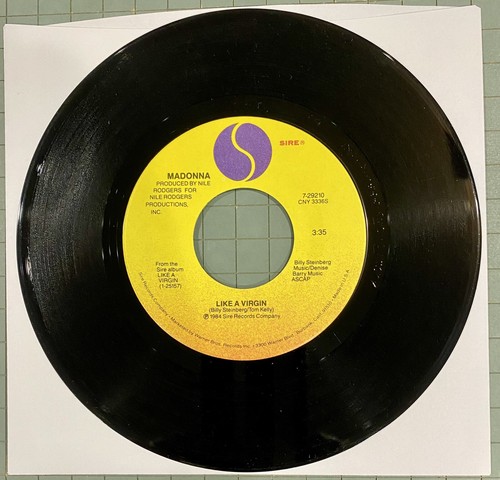 MADONNA "LIKE A VIRGIN" 45 PS - Picture 4 of 7