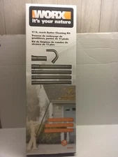 WORX WA 4090 GUTTER CLEANING KIT 11 FT FOR CORDLESS LEAF BLOWER NEW