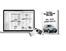 Service repair manual for bmw x5 e70 (2007-2011)  on USB