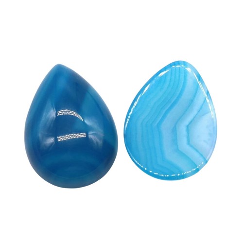 Cuentas de cabujones de piedra de gota de agua de 20 piezas de 18X25 mm para joyería hágalo usted mismo Macking al por mayor - Imagen 44 de 49