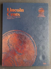 Whitman Lincoln Cents Penny Coin Folder 1941-1974 Number 2 Album Book 9030