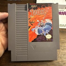 Joust (Nintendo NES) Complete - Tested - Authentic