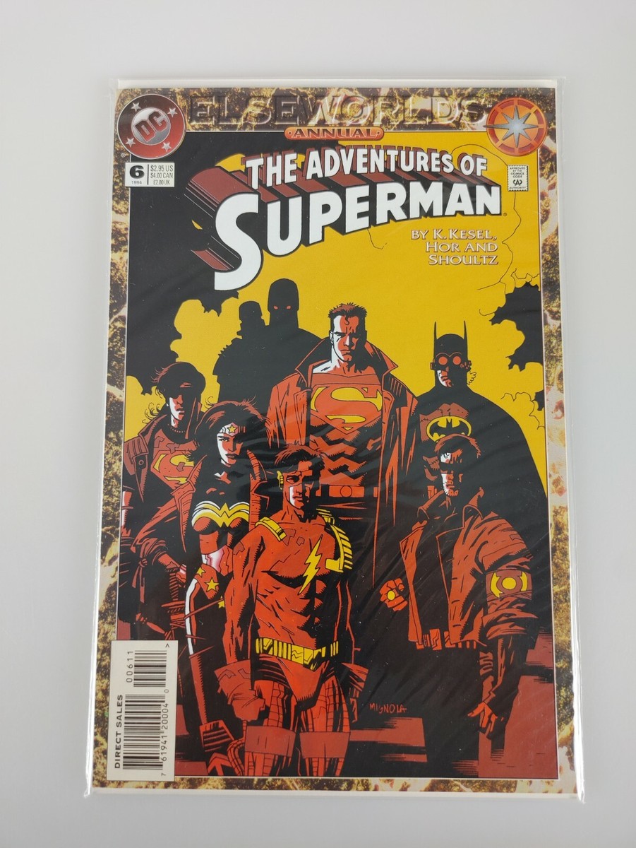 4x Superman Annual 1994 1995 DC Comic Lot Man Steel Action