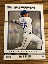 Ryan Freel 2009 Topps Ticket To Stardom Perforated SP Royals #184  *1229*