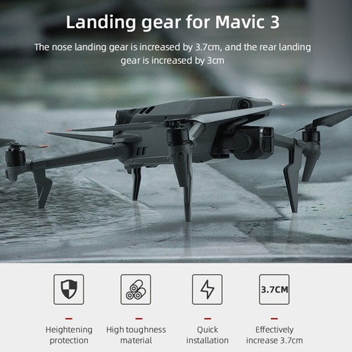 Landing Gear Heightening Tripod Extension Fix Support Leg For Mavic 3 Drone - Picture 8 of 10