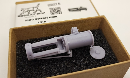 1:32 - LOCOMOTIVE 141-R MIKADO - ALCO REVERSE GEAR by modelkit.fr - Photo 11/12