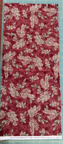 MODA North Woods Botanical by Holly Taylor Flannel- Over 2 Yards/ Pieced Section - Picture 11 of 12