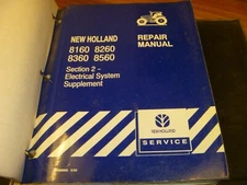 New Holland 8160 8260 Tractor Electrical System Schematic Service Repair Manual