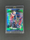 2024 Panini Prizm - Fireworks Drake Maye #22 Green Prizm Rookie Patriots