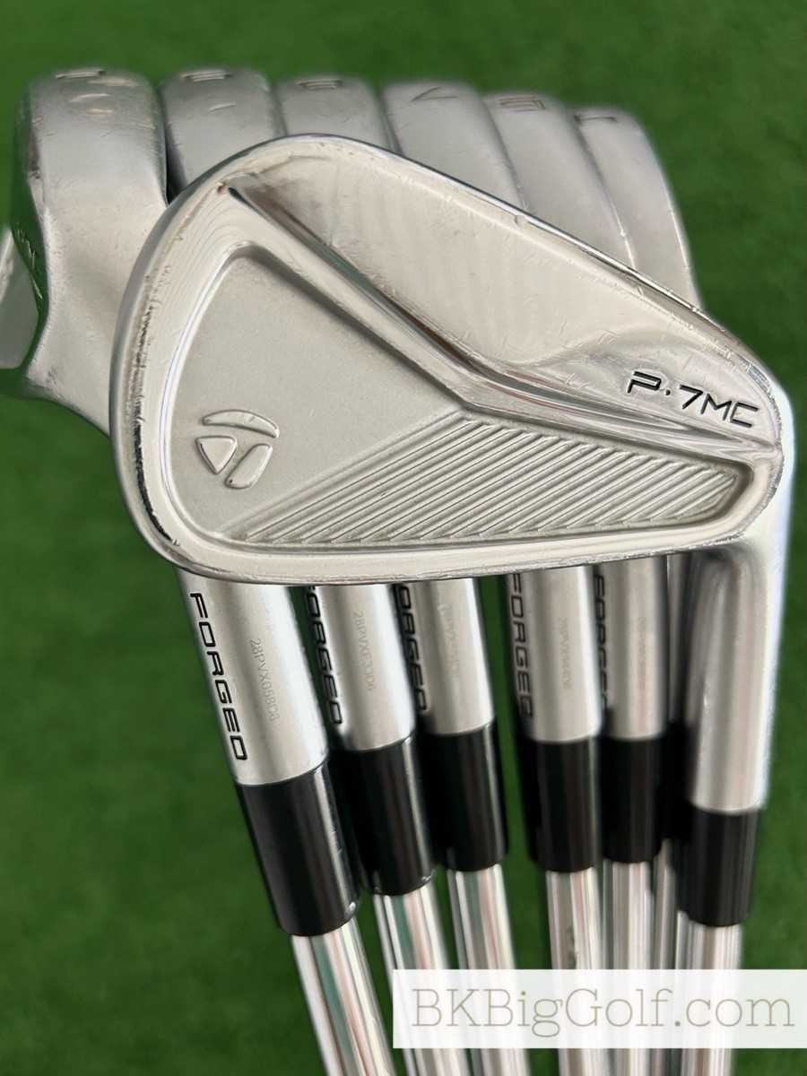Taylormade P7MC '23 Forged Iron Set 4-P / KBS Tour 120 Stiff Taylormade P7MC '23 Forged Iron Set 4-P / KBS Tour 120 Stiff