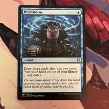 Brainstorm - Eternal Masters - Magic the Gathering MTG