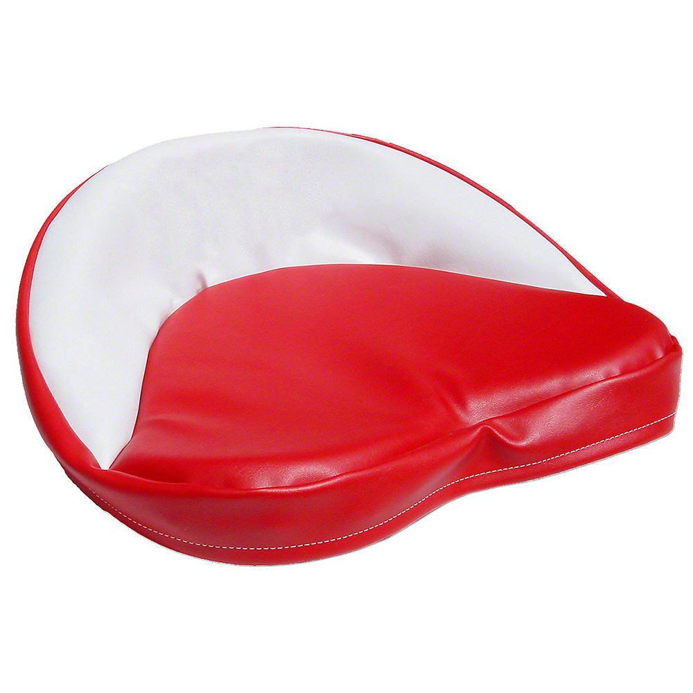 Padded Seat Cover Cushion Red White for 9n 2n 8n NAA Jubilee 601 Tractor