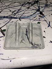 VTG Tupperware 1278 Gray Black Marbilized Soap Dish Scrubby Holder Marble