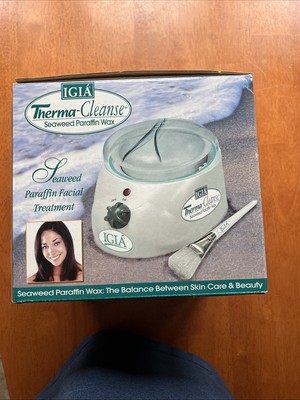 IGIA therma cleanse ultra seaweed facial wax machine Brand New In Box Complete