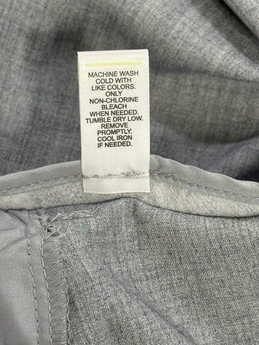 Est. 1946 Pants Womens 18W Gray Flat Front Contemporary Shape Enhancing - Picture 7 of 11