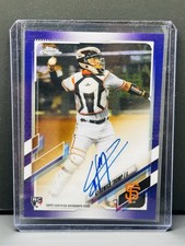 Chadwick Tromp - 2021 Topps Chrome Rookie Auto Purple Refractor 201/250