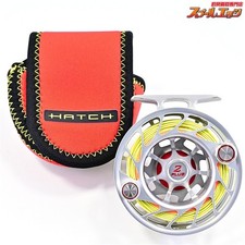 HATCH Finatic 2Plus GEN II Clear/Red Fly Reel Fishing m44287