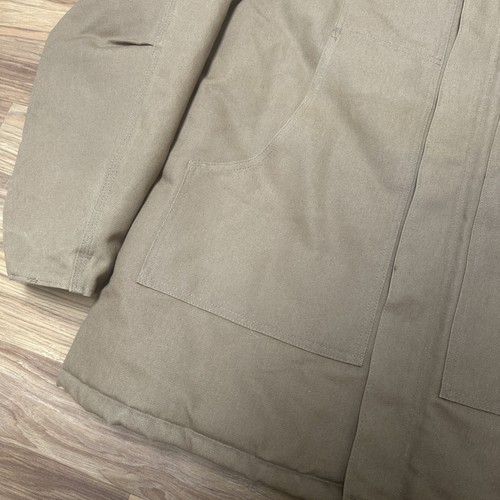 Vintage Carhartt Detroit Chore Coat Barn Jacket XLT Made USA Brown Quilt Lined - Picture 6 of 17