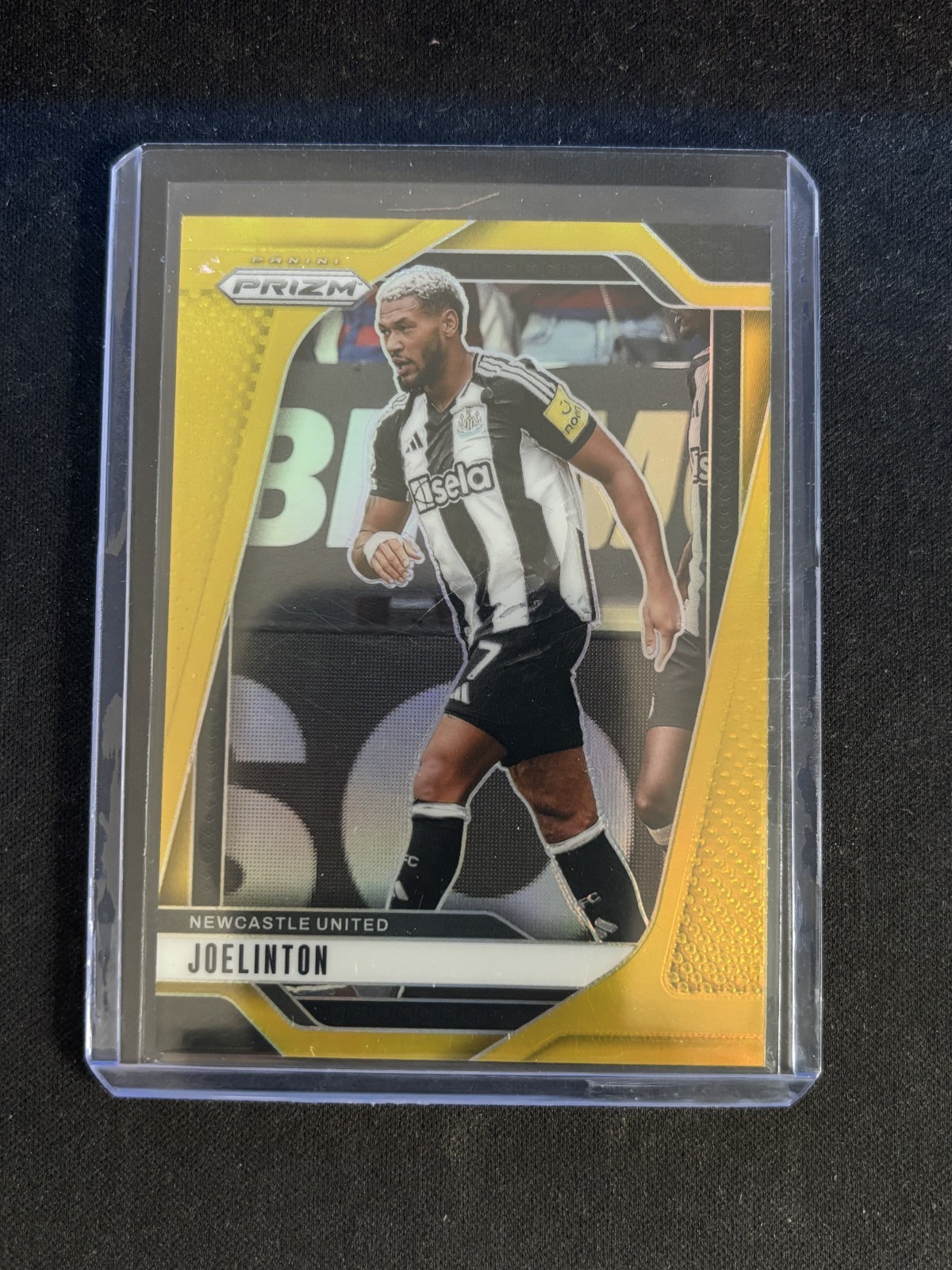 Joelinton 2024-25 Prizm Premier League Gold Prizm /10 Newcastle #121