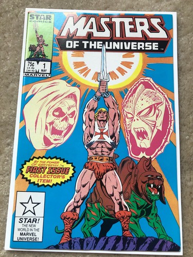 Masters of the Universe #1 - 1986 Marvel/Star - He-Man - Skeletor - MOTU