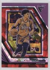 2022-23 Panini Flux Red Cracked Ice Prizm Killian Hayes #179 10wc