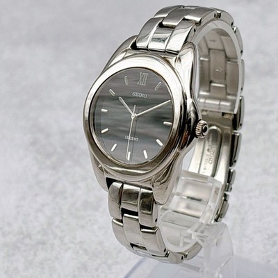 SEIKO LUCENT 7N21 0040 Quartz Wristwatch Roman Dial Working