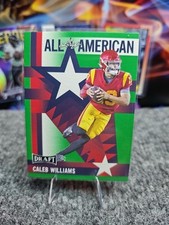 2023 Leaf Draft - All-American Caleb Williams #11 Green (RC)