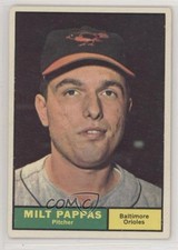 1961 Topps Milt Pappas #295 2jq