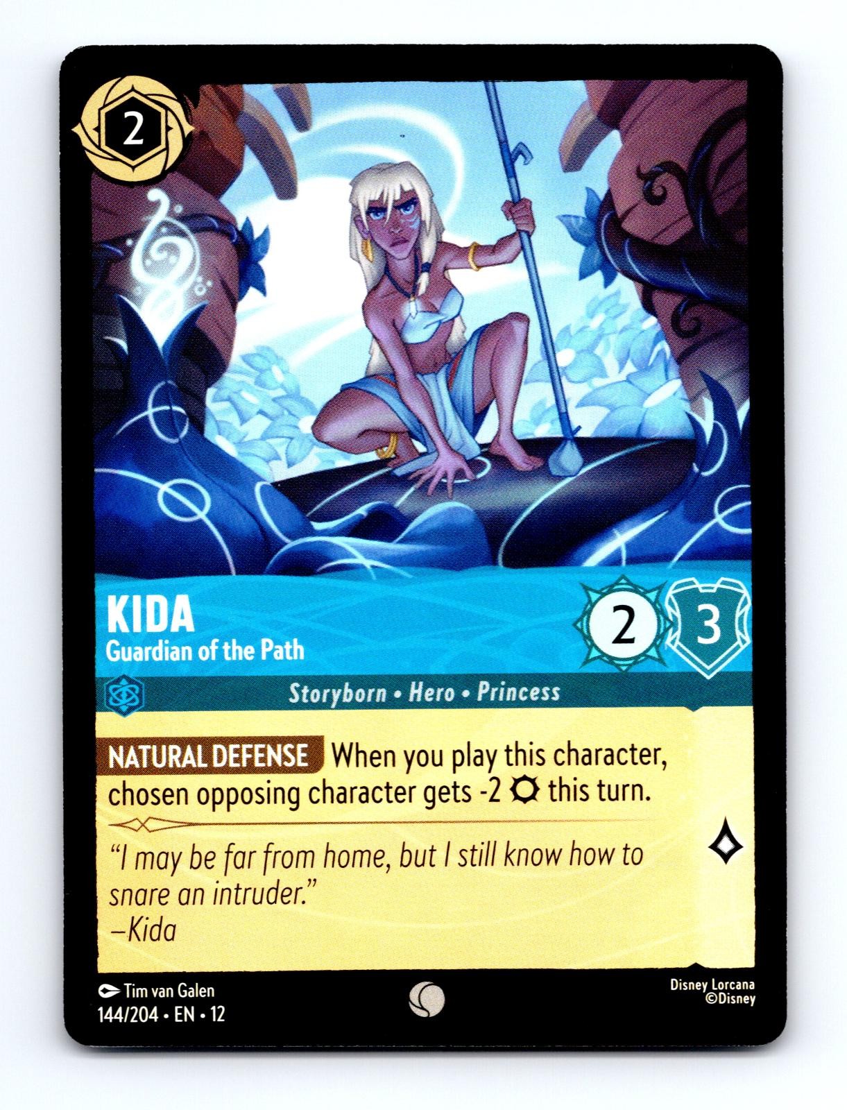 Kida - Guardian of the Path 144/204 Common Wilds Unknown Lorcana Near Mint