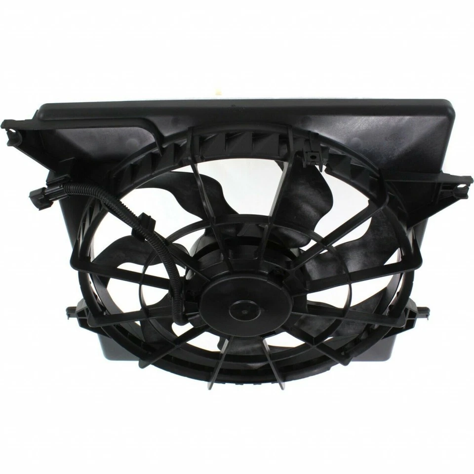 For 2016-2019 Kia SORENTO Radiator and A/C Condenser Fan Assembly 2.0L Turbo - Image 4 of 4