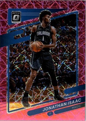 2021-22 Donruss Optic Pink Velocity #48 Jonathan Isaac /79 - BSK