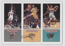 2002-03 Fleer Tradition Rasual Butler Jannero Pargo Gordan Giricek #291 0s5