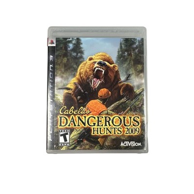 Cabela's Dangerous Hunts 2009 (Sony PlayStation 3, 2008) Authentic, CIB, Tested