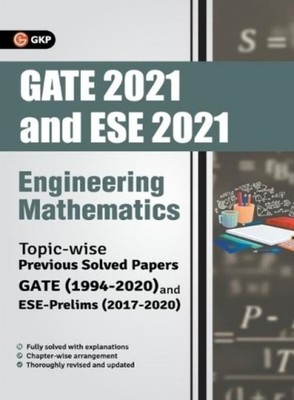 GKP - GATE 2021  ESE Prelim 2021 - Engineering Mathematics - Topicwis - E555z