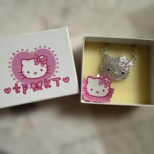 Sanrio Charmmy Kitty X Swarovski Crystal Necklace Hello Kitty Collab Jewelry Sanrio Charmmy Kitty X Swarovski Crystal Necklace Hello Kitty Collab Jewelry