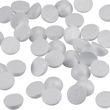 200 Pack Half Foam Balls 0.8 Inch Half Sphere Solid Blank Foam Balls for Art Dec