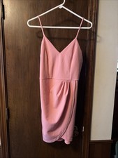 Womens Size Large Bubblegum Pink Sundress By Windsor