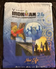 Ironman 2024 Kona Hawaii World Championship Triathlon Drawstring Bag Backpack