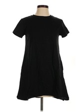 Uniqlo Women Black Casual Dress S