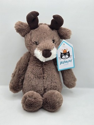 Retired Jellycat Bashful Reindeer Jellycat Bashful Small Reindeer EUC