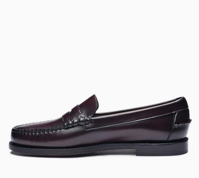 Sebago Klassische Dan Leder Slipper Schuhe In Verschiedenen Farben NEU