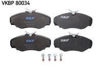 SKF Bremsbelagsatz, Scheibenbremse Vkbp 80034 Passend FüR Nissan Opel Renault