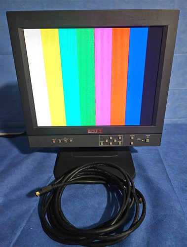 Sony LMD-1410 14'' Medical LCD Monitor With Stand and S-Video Cable.